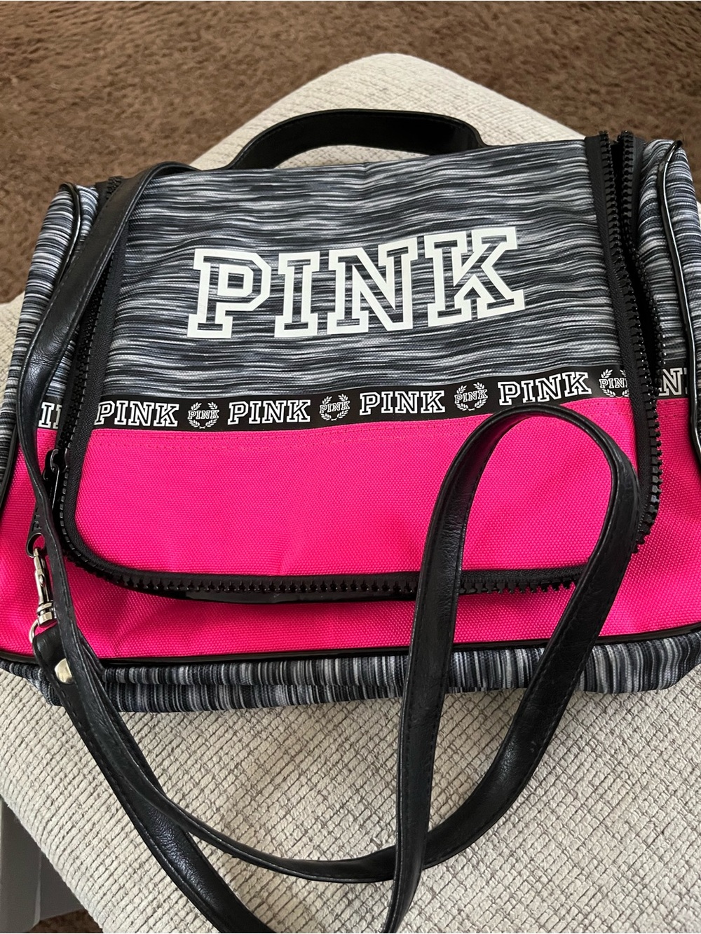 Pink Makeup traveling case